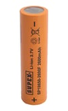 Sp18650-2600f 3.7v 18650 Model 2600mah 10a Deşarj Akımı Li-ion Düz Kafa Pil