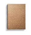 Spiralli Defter, Kraft Kapaklı, B5 Boyutunda 182x257 Mm , 100 Yaprak Çizgili Çok Renkli