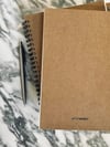 Spiralli Notebook, Kraft Kapaklı, A5 Boyut 15x21 Cm , 100 Yaprak Noktalı Çok Renkli