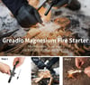 Survive Magnezyum Çubuğu Ateş Başlatıcı Çakmak Taşı Belirtilmemiş