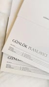 Tarihsiz Planlayıcı, A4 Boyutunda 21cm X 29.7cm Günlük Planlayıcı Çok Renkli