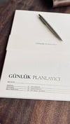 Tarihsiz Planlayıcı, A4 Boyutunda 21cm X 29.7cm Günlük Planlayıcı Çok Renkli