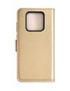 Tecno Camon 16 Prime Uyumlu Trend S Plus Kapaklı Kılıf - Gold Belirtilmemiş