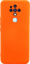 Tecno Camon 16 Uyumlu Kılıf Nano İçi Kadife Silikon - Turuncu Belirtilmemiş