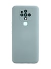 Tecno Camon 16 Uyumlu Kılıf Nano İçi Kadife Silikon - Buz Mavisi Belirtilmemiş