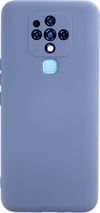 Tecno Camon 16 Uyumlu Kılıf Nano İçi Kadife Silikon - Gri Belirtilmemiş