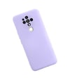 Tecno Camon 16 Uyumlu Kılıf Nano İçi Kadife Silikon - Lila Belirtilmemiş