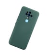 Tecno Camon 16 Uyumlu Kılıf Nano İçi Kadife Silikon - Koyu Yeşil Belirtilmemiş