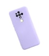 Tecno Camon 16 Uyumlu Kılıf Nano İçi Kadife Silikon - Lila Belirtilmemiş