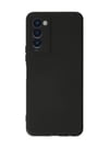 Tecno Camon 18 Kılıf Nano İçi Kadife Silikon - Siyah 0.2M-Çok Renkli