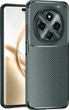 Tecno Spark 30 Uyumlu Kılıf Auto Focus Karbon Kapak - Koyu Yeşil Belirtilmemiş