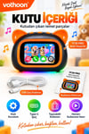 Tf39 Pro Yapay Zekalı Bluetooth Hoparlör Renkli Ekran, Rgb Işık, Alarm Ve Saat Çok Renkli