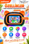 Tf39 Pro Yapay Zekalı Bluetooth Hoparlör Renkli Ekran, Rgb Işık, Alarm Ve Saat Çok Renkli