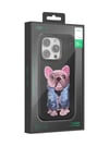 Venco Apple Uyumlu iPhone 16 Pro Max Uyumlu Cute Desenli Kapak - Lacivert Belirtilmemiş