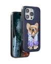 Venco Apple Uyumlu iPhone 16 Pro Uyumlu Cute Desenli Kapak - Lacivert Belirtilmemiş