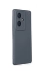 Vivo V29 Lite Uyumlu Kılıf Nano İçi Kadife Silikon - Gri Belirtilmemiş