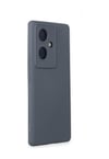 Vivo V29 Lite Uyumlu Kılıf Nano İçi Kadife Silikon - Gri Belirtilmemiş