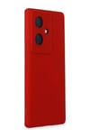 Vivo V29 Lite Uyumlu Kılıf Nano İçi Kadife Silikon - Kırmızı Belirtilmemiş