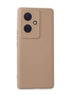 Vivo V29 Lite Uyumlu Kılıf Nano İçi Kadife Silikon - Pudra Belirtilmemiş