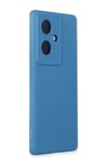 Vivo V29 Lite Uyumlu Kılıf Nano İçi Kadife Silikon - Mavi Belirtilmemiş