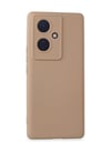 Vivo V29 Lite Uyumlu Kılıf Nano İçi Kadife Silikon - Pudra Belirtilmemiş