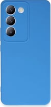 Vivo V30 Lite 4g Uyumlu Kılıf First Silikon - Mavi Belirtilmemiş