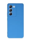 Vivo V30 Lite 4g Uyumlu Kılıf First Silikon - Mavi Belirtilmemiş