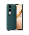 Vivo V50 Lite 4g Uyumlu Auto Focus Karbon Kapak - Koyu Yeşil Belirtilmemiş