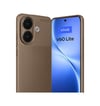 Vivo V60 Lite Uyumlu Auto Focus Karbon Kapak - Kahverengi Belirtilmemiş