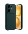 Vivo X200 Fe Uyumlu Auto Focus Karbon Kapak - Koyu Yeşil Belirtilmemiş