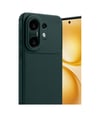 Vivo X200 Fe Uyumlu Auto Focus Karbon Kapak - Koyu Yeşil Belirtilmemiş