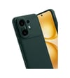Vivo X200 Fe Uyumlu Auto Focus Karbon Kapak - Koyu Yeşil Belirtilmemiş