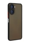 Vivo Y16 Uyumlu Kılıf Montreal Silikon Kapak - Siyah Belirtilmemiş