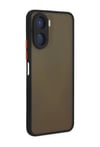 Vivo Y16 Uyumlu Kılıf Montreal Silikon Kapak - Siyah Belirtilmemiş