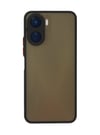 Vivo Y16 Uyumlu Kılıf Montreal Silikon Kapak - Siyah Belirtilmemiş