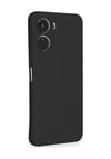 Vivo Y16 Uyumlu Kılıf Nano İçi Kadife Silikon - Siyah Belirtilmemiş