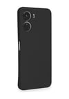 Vivo Y16 Uyumlu Kılıf Nano İçi Kadife Silikon - Siyah Belirtilmemiş