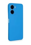 Vivo Y16 Uyumlu Kılıf Nano İçi Kadife Silikon - Mavi Belirtilmemiş