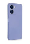 Vivo Y16 Uyumlu Kılıf Nano İçi Kadife Silikon - Lila Belirtilmemiş