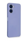 Vivo Y16 Uyumlu Kılıf Nano İçi Kadife Silikon - Lila Belirtilmemiş