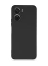 Vivo Y16 Uyumlu Kılıf Nano İçi Kadife Silikon - Siyah Belirtilmemiş