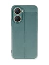 Vivo Y18 Uyumlu Kılıf Auto Focus Kapak - Koyu Yeşil Belirtilmemiş
