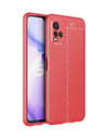 Vivo Y21s Kılıf Auto Focus Kapak - Kırmızı 0.2M-Çok Renkli