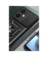 Vivo Y27 Uyumlu Kılıf Pars Lens Yüzüklü Silikon - Gümüş Belirtilmemiş