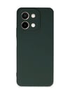 Vivo Y28 Uyumlu Kılıf First Silikon - Koyu Yeşil Belirtilmemiş