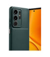 Vivo Y29 4g Uyumlu Auto Focus Karbon Kapak - Koyu Yeşil Belirtilmemiş