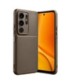 Vivo Y29 4g Uyumlu Auto Focus Karbon Kapak - Kahverengi Belirtilmemiş