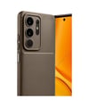 Vivo Y29 4g Uyumlu Auto Focus Karbon Kapak - Kahverengi Belirtilmemiş