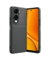 Vivo Y29s Uyumlu Auto Focus Karbon Kapak - Gri Belirtilmemiş