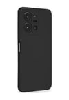 Vivo Y35 Uyumlu Kılıf Nano İçi Kadife Silikon - Siyah Belirtilmemiş